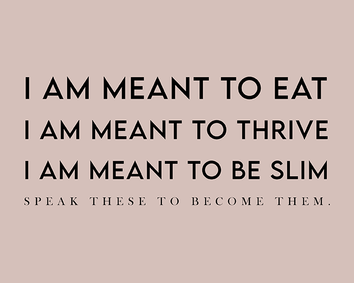 Affirmations for a Lean, Whole, High-Carb, Vegan Life — cover